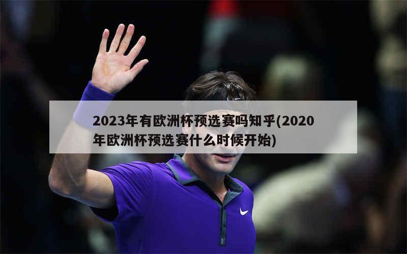 2023年有欧洲杯预选赛吗知乎(2020年欧洲杯预选赛什么时候开始)